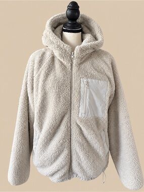 Granola Girl TNA Teddy Fleece Full Zip Hooded S
